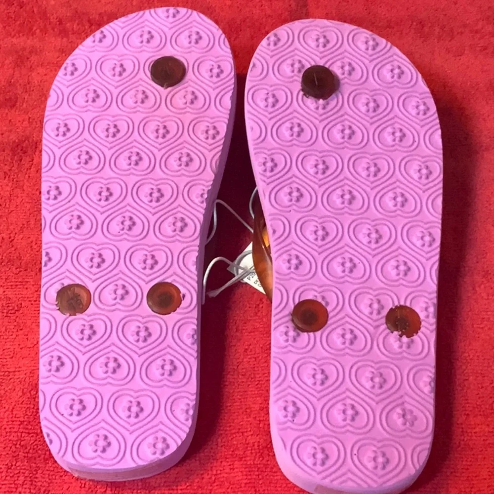 5/$25 - NWT The Children’s Place girls flip flop sandals in size 12-13